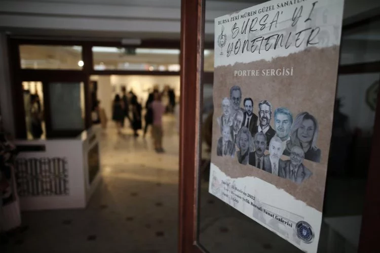 'Bursa’yı Yönetenler' portre sergisi açıldı