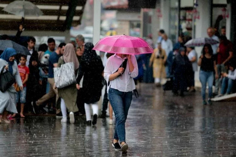 Bursa'ya sağanak yağış uyarısı!