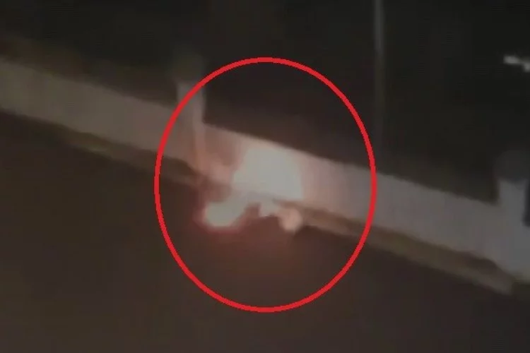 Camdan atılan valiz bomba paniği yarattı!