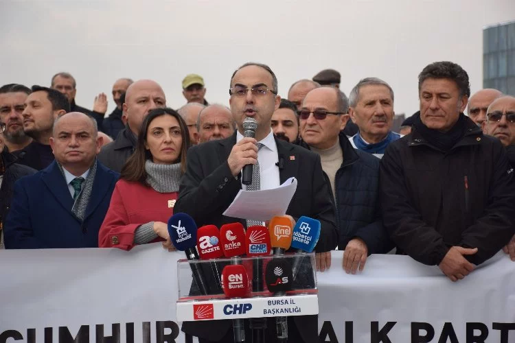 CHP Bursa İl Başkanı Turgut Özkan’dan maaş zamlarına sert tepki