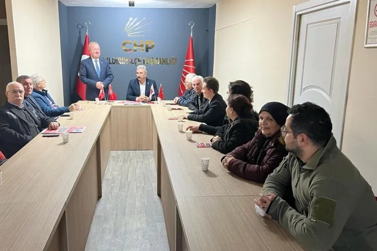 CHP Bursa Milletvekili aday adayı Cevat Asa ziyaretlerini sürdürüyor