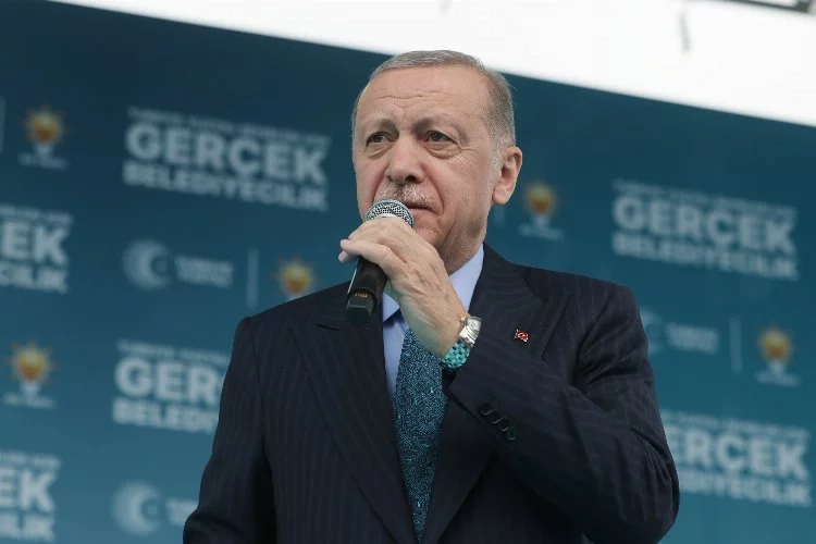 Erdoğan : "CHP DEM’le neyin karşılığı karanlık ittifaklar kurdu?"