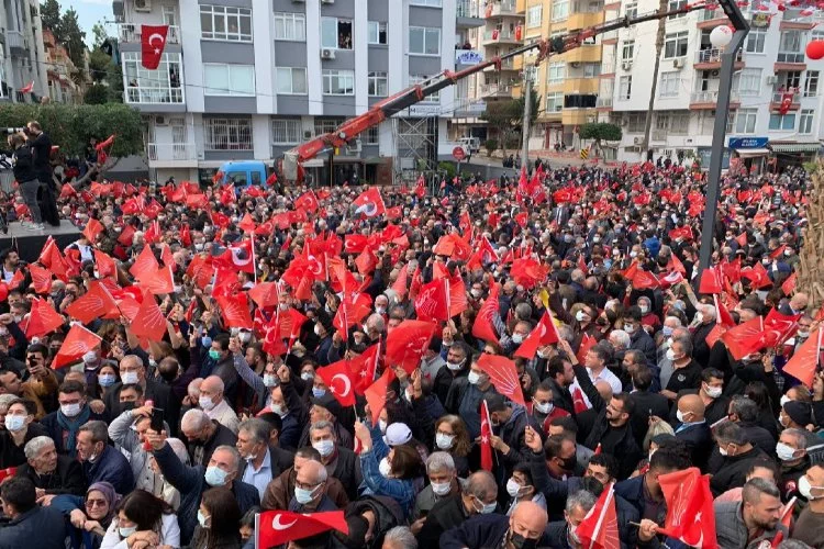 CHP'den Bursa'da "Milletin Sesi" mitingi