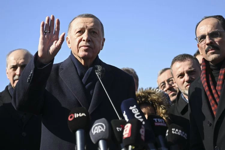 Cumhurbaşkanı Erdoğan deprem bölgelerinde şikayetinden vazgeçti