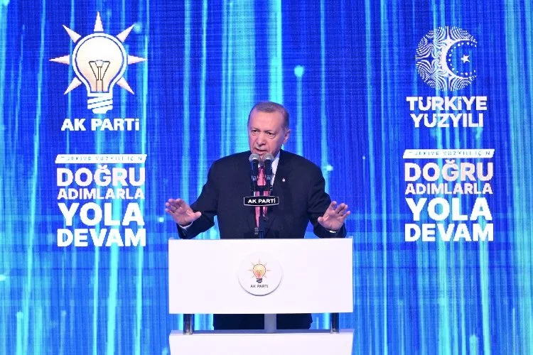 Cumhurbaşkanı Erdoğan seçim beyannamesini açıkladı
