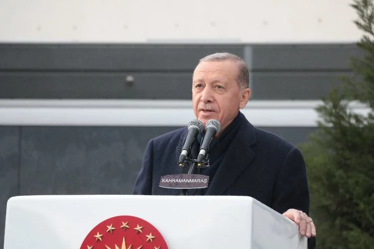 Cumhurbaşkanı Erdoğan: Yıkılan her binayı yeniden yapacağız