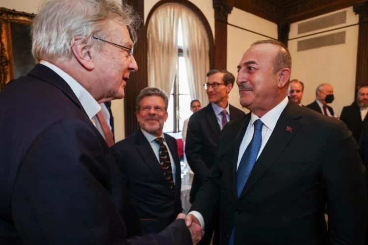 Dışişleri Bakanı Çavuşoğlu, Washington’da iş dünyası temsilcileriyle buluştu