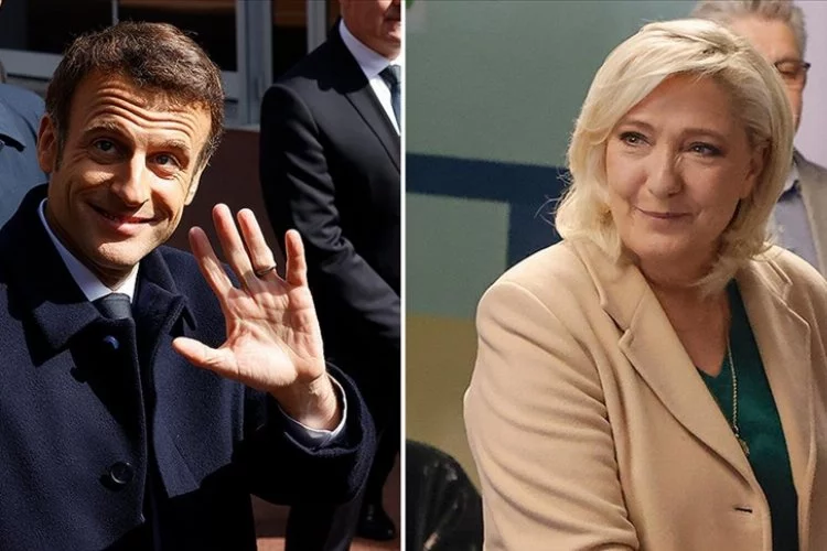  Fransa'da cumhurbaşkanlığı seçimi: Macron ve Le Pen ikinci tura kaldı