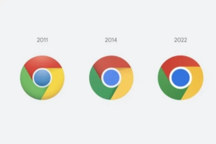 Google Chrome 8 yıl sonra ikonunu değiştirdi