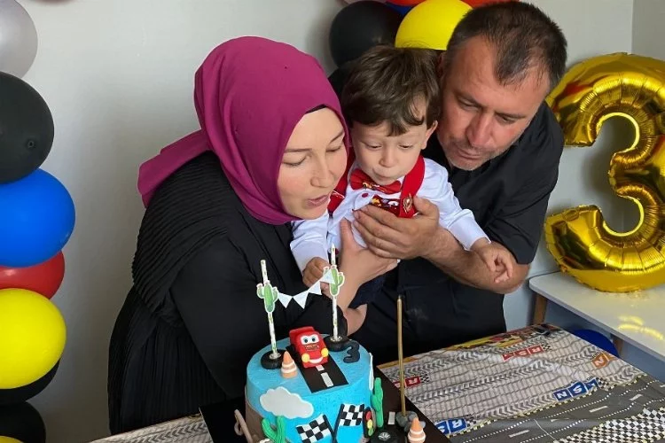 'Mucize bebek' Ömer Özkan üç yaşında
