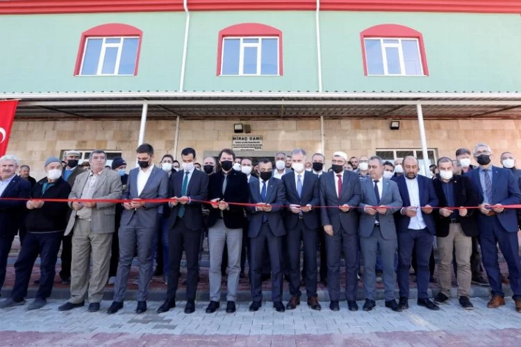 İnegöl Akhisar Miraç Camii törenle açıldı
