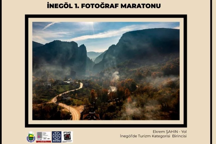 İnegöl'de fotoğraf maratonunun sonuçları belli oldu