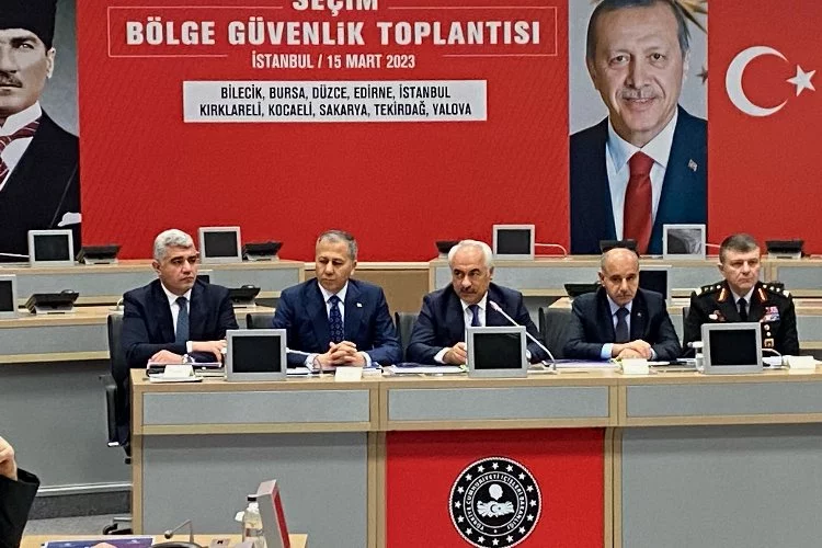 İstanbul'da seçim güvenliği toplantısı!