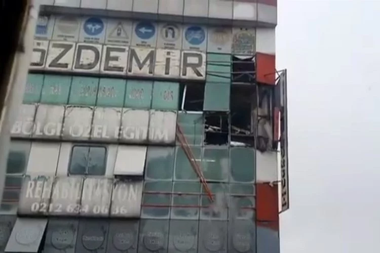 İstanbul'da tekstil atölyesinde patlama