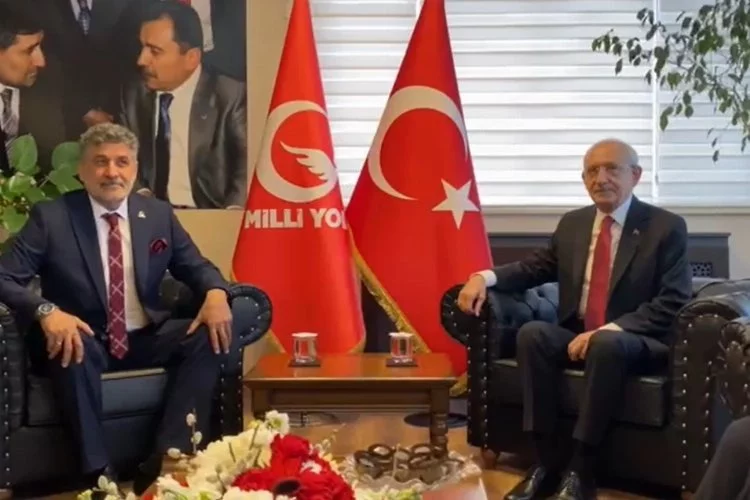 Kılıçdaroğlu'ndan, Milli Yol Partisi'ne ziyaret