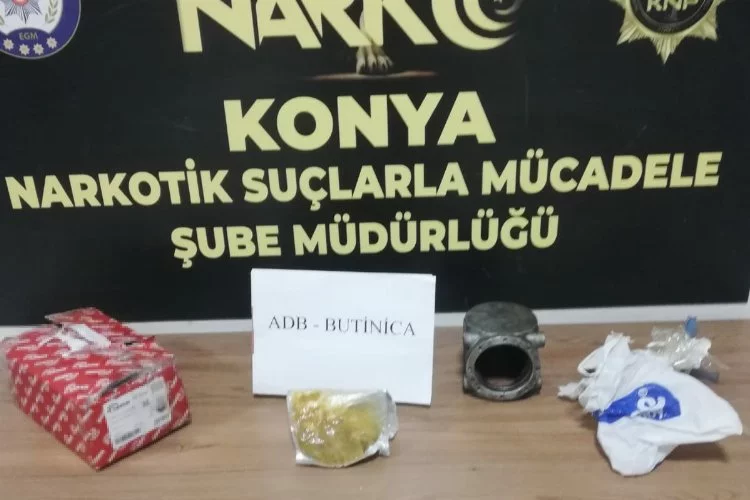 Konya'da uyuşturucu tacirlerine operasyon: 6 kilo eroin ele geçirildi