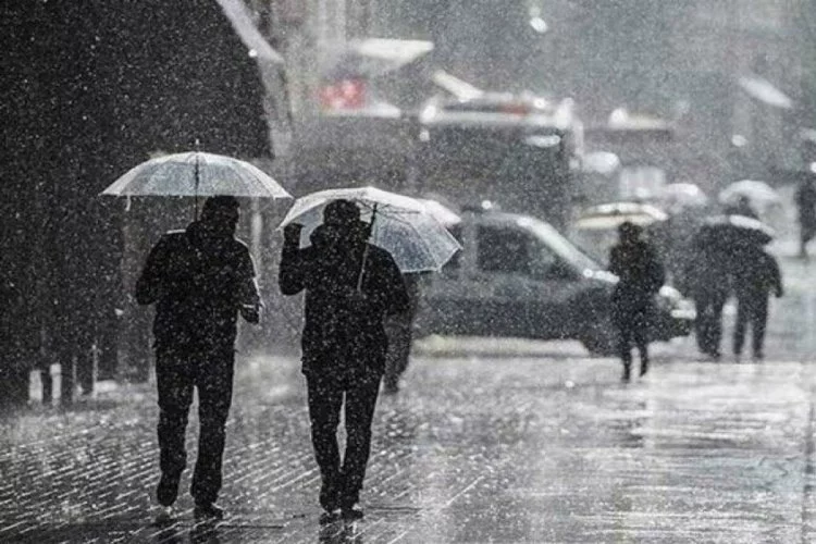 Meteoroloji'den Bursa için yağış uyarısı