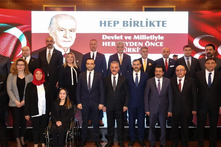 MHP Bursa'da adaylar tanıtıldı