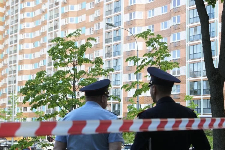 Moskova'da inşaat halindeki binaya hava saldırısı düzenlendi