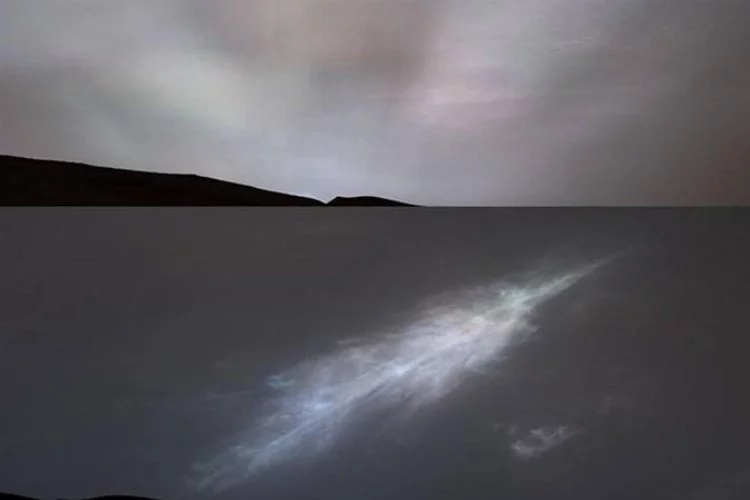 NASA, Mars'taki günbatımının en net fotoğrafını çekti