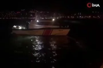 Marmara Denizi'nde balıkçı teknesi alabora oldu