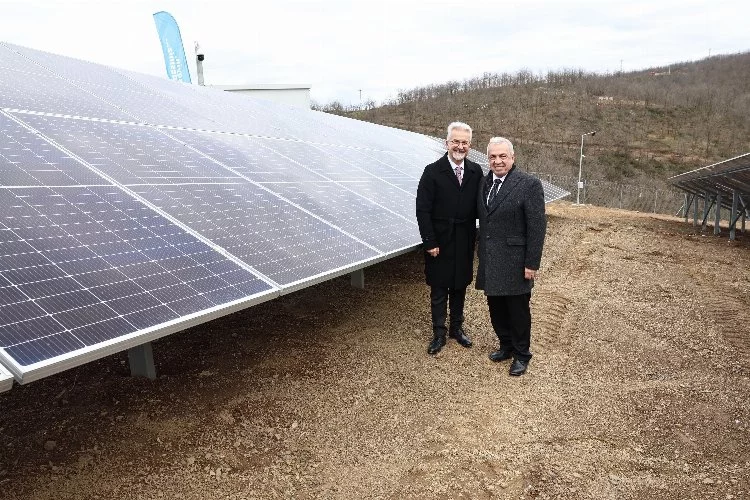 Nilüfer Belediyesi güneş enerji santralini hizmete açtı