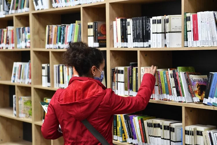Osmangazi kütüphanelerine yoğun ilgi