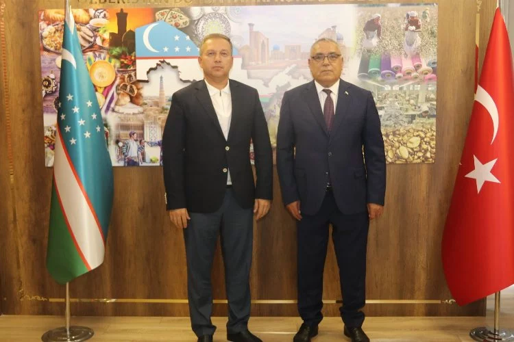 Özbekistan'dan Bursa'ya kardeşliği pekiştiren ziyaret