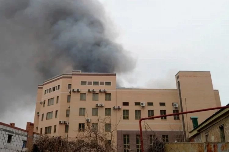 Rusya’da FSB binasında yangın: 1 ölü