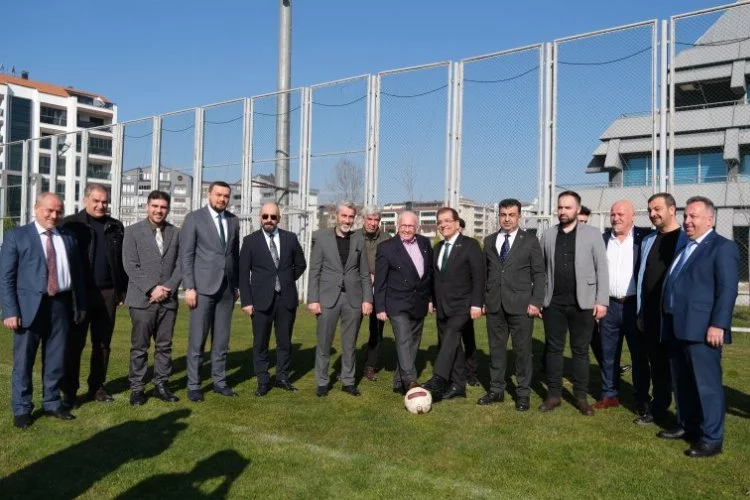 Sedat Yalçın Bursaspor kulübünü ziyaret etti
