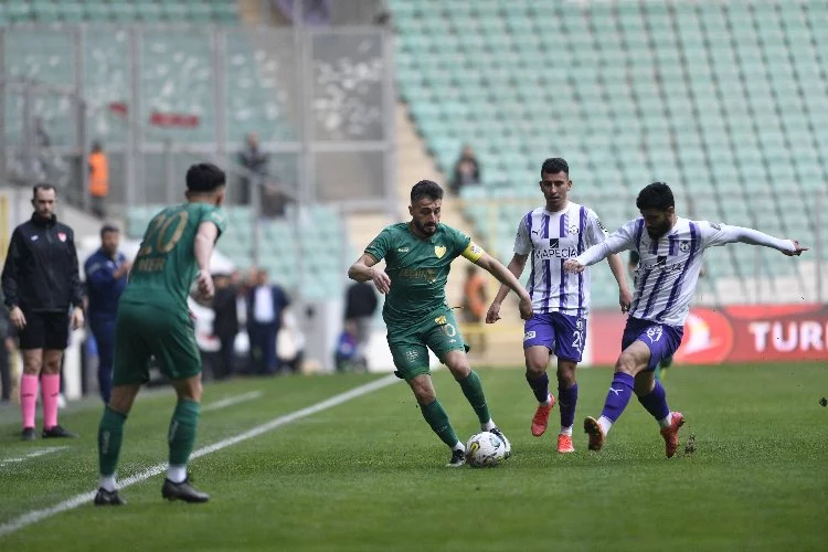TFF 2. Lig: Bursaspor: 1 - Afyonspor: 1