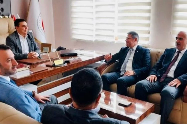 Türk Diyanet Vakıf-Sen Genel Başkan Yardımcısı Şanlı Keles ziyareti