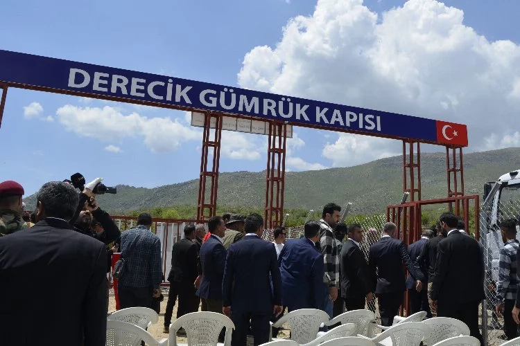 Türkiye ve IKBY arasında Derecik-Zet Sınır Kapısı törenle açıldı