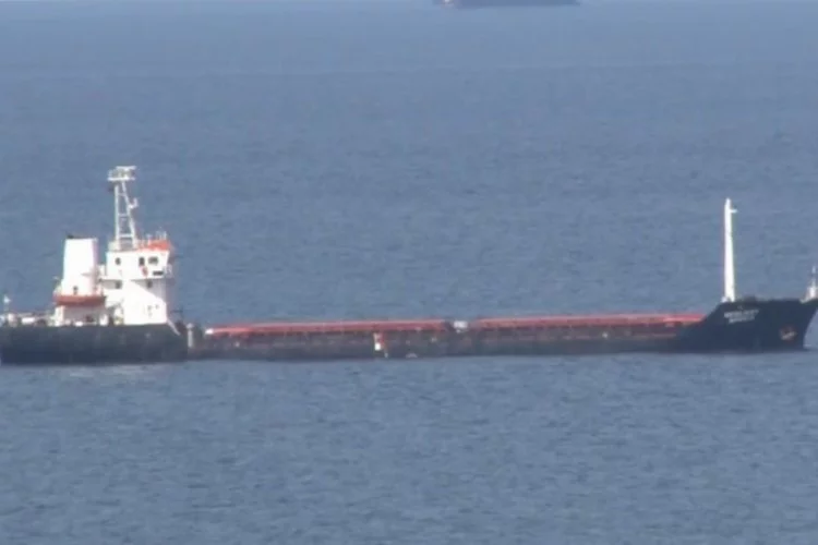Ukrayna tahılını taşıyan gemi İstanbul Boğazı'na ulaştı