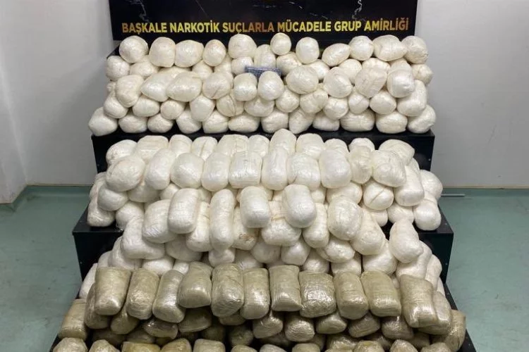 Van’da 340 kilo uyuşturucu ele geçirildi