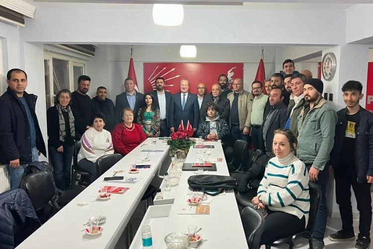 Cevat Asa’dan CHP Gürsu’ya ziyaret