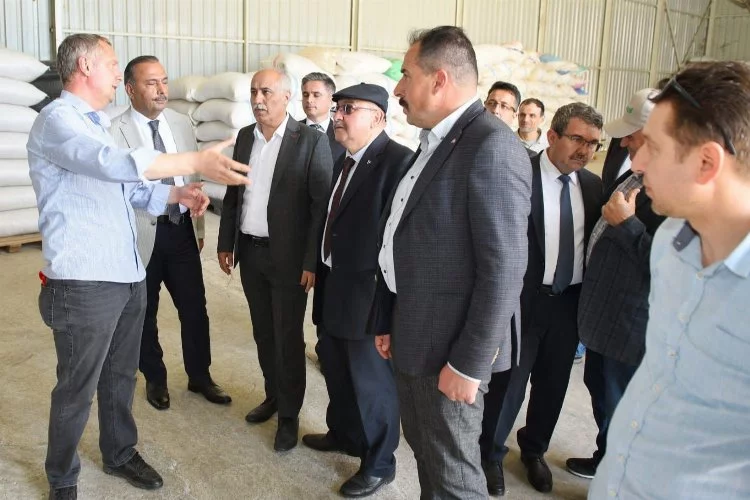Yenişehir'de ayçiçek işleme tesisi hizmete açıldı