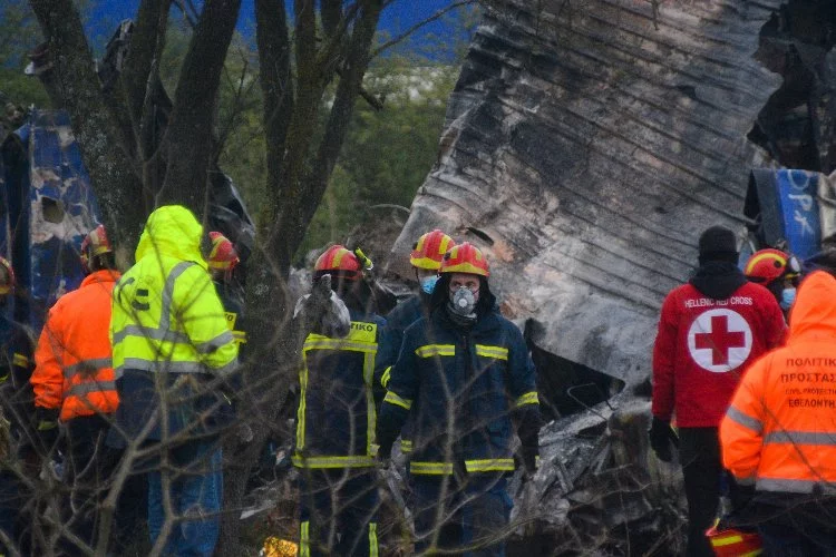 Yunanistan'daki tren kazasında can kaybı 57’ye yükseldi