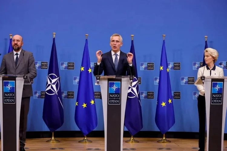 NATO ve AB'den tehditlere karşı ortak işbirliği imzası